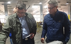 加拿大PROSCAFF公司来我司拜访